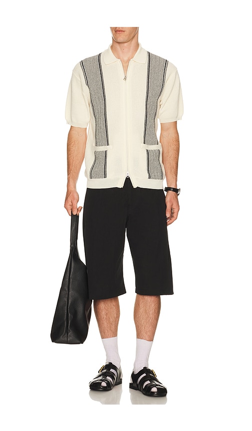  Beams Plus Polohemd Zip In White. Größe L. Also In Xl. 