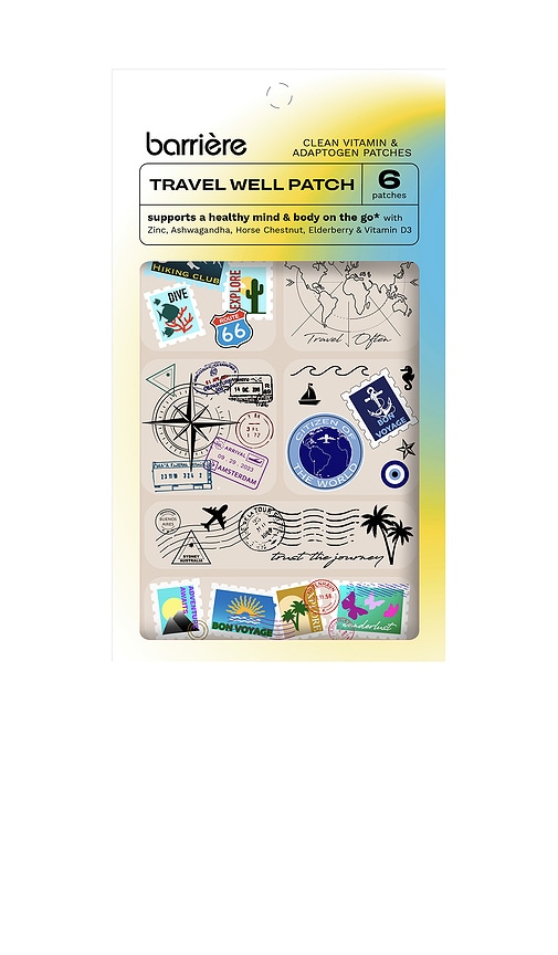 Barrière Travel Well Patch 6 Pack