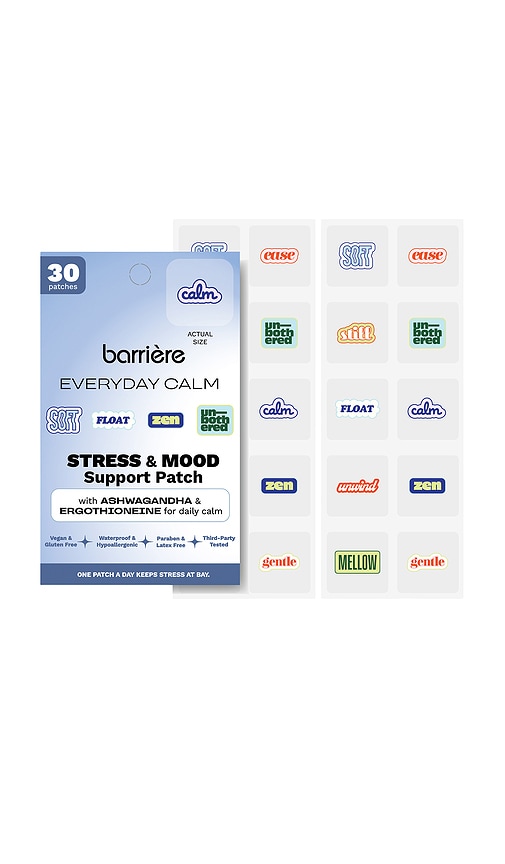 barriere Everyday Calm Patch 30 Pack in Retro Relaxation 18$