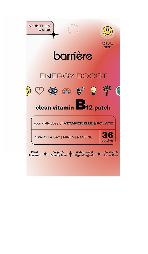 Barrière Energy Boost Vitamin B12 Patch 36 Pack