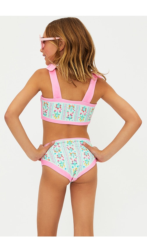  Beach Riot Bademoden-set Stella In Pink, Baby Blue. Größe 2. Also In 3/4, 5/6. 