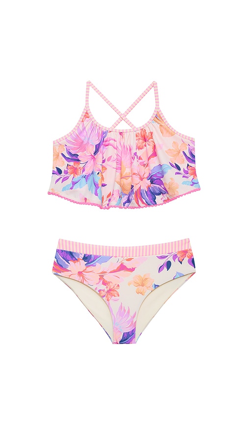BEACH RIOT Little Tanvi And Janie Swim Set