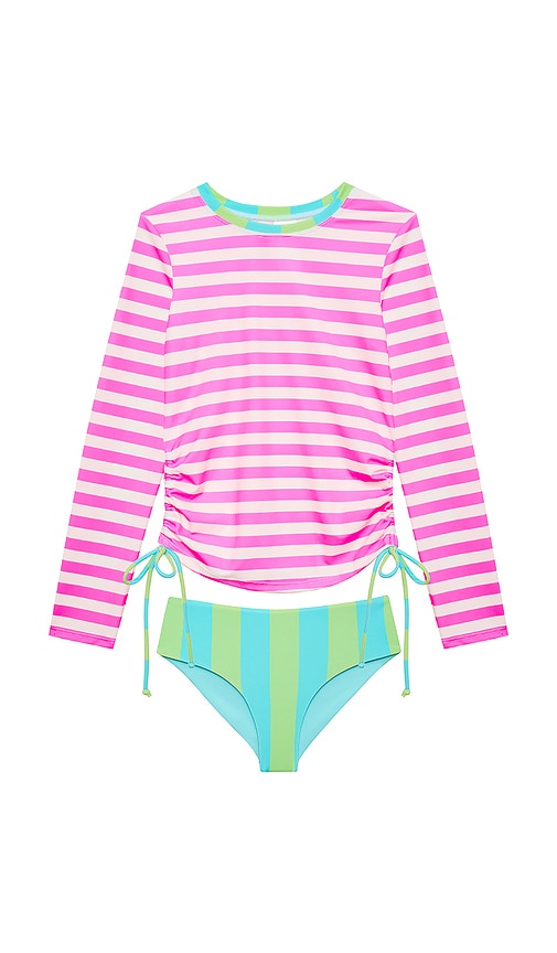 Little Addie And Janie Swim Set