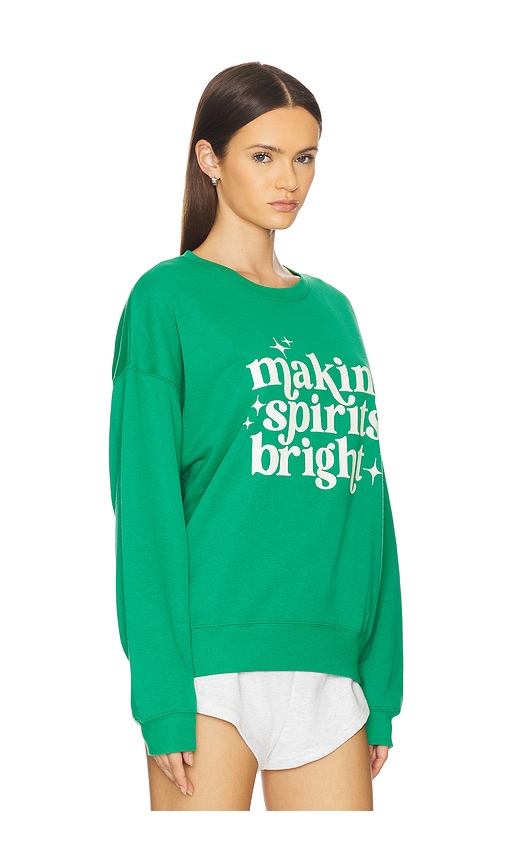 Beach Riot Devyn Oversized Sweatshirt In Green