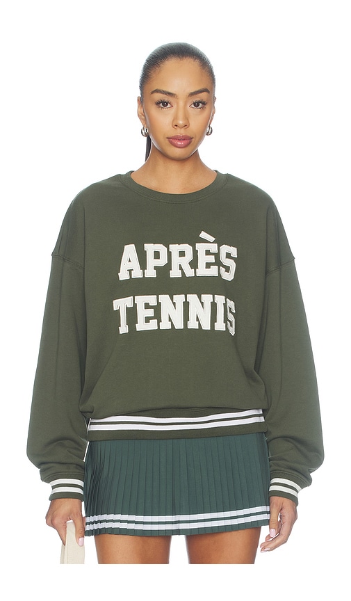 Devyn Oversized Sweater by Beach Riot in Shaded Spruce