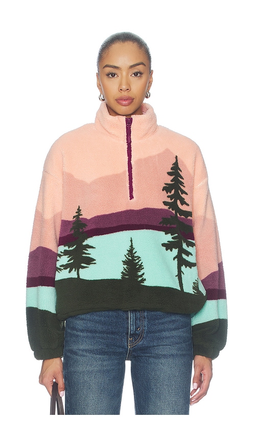 Leona Sherpa Jacket by Beach Riot in Wildnerness