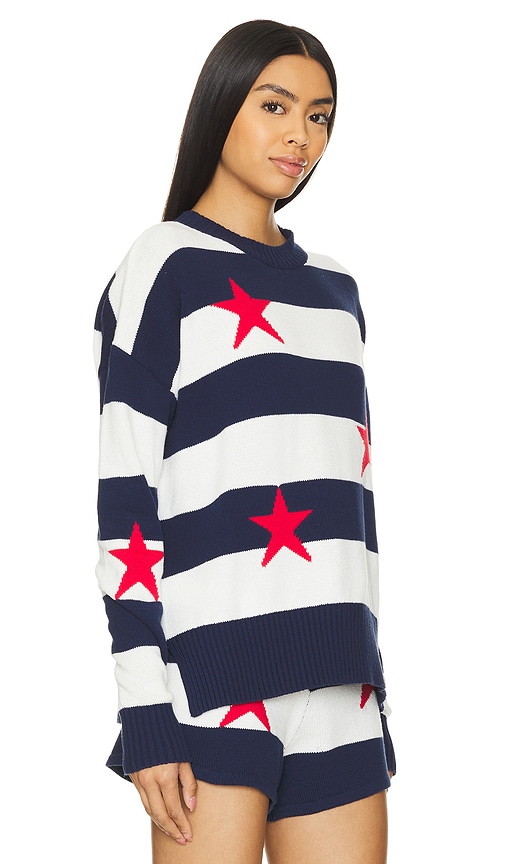 Shop Beach Riot Callie Sweater In Liberty Stars