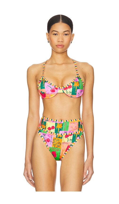 Kori Bikini Top in Pink. - size M (also in S, XL, XS) - BEACH RIOT - Modalova