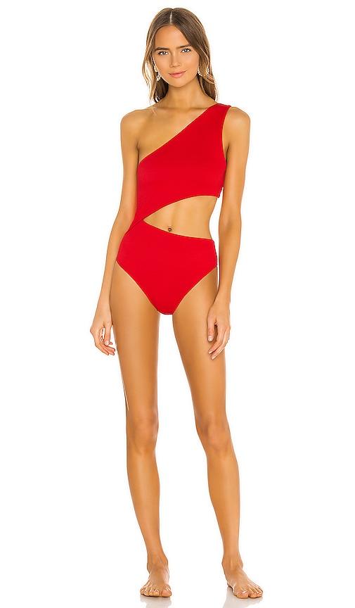 Soleil Toujours Celine One Piece In Red