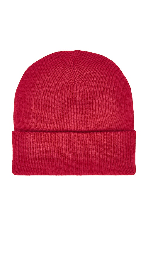 Brixton Woodburn Watchcap Beanie In Red. 