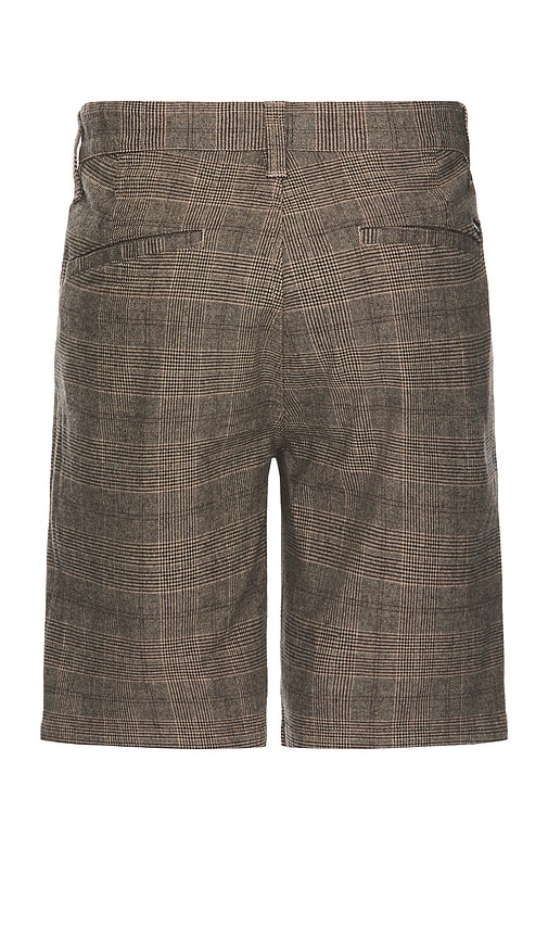 Shop Brixton Choice Chino Short 19 In Brown