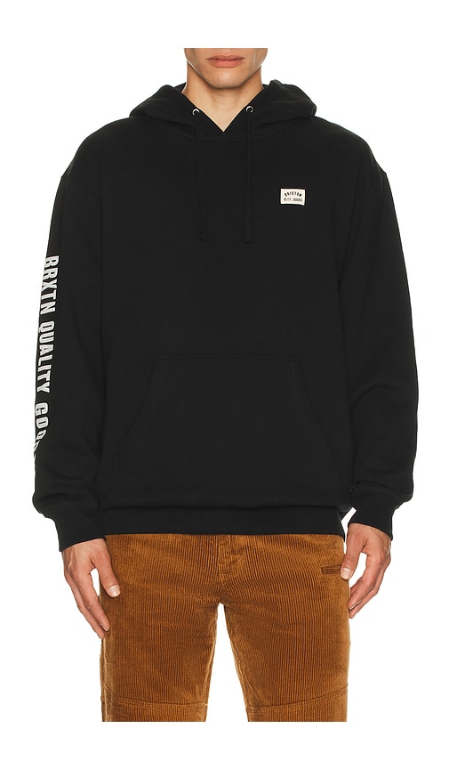 Brixton Woodburn Label Hoodie
