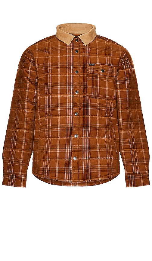 Brixton Cass Jacket In Glazed Ginger