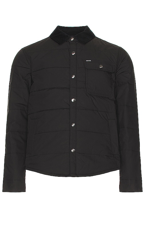 Shop Brixton Cass Jacket In Black