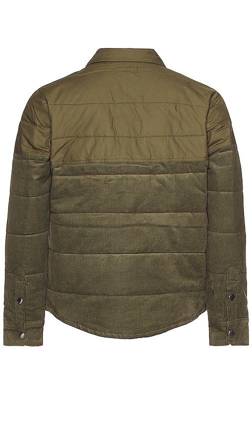 Shop Brixton Cass Jacket In Military Olive