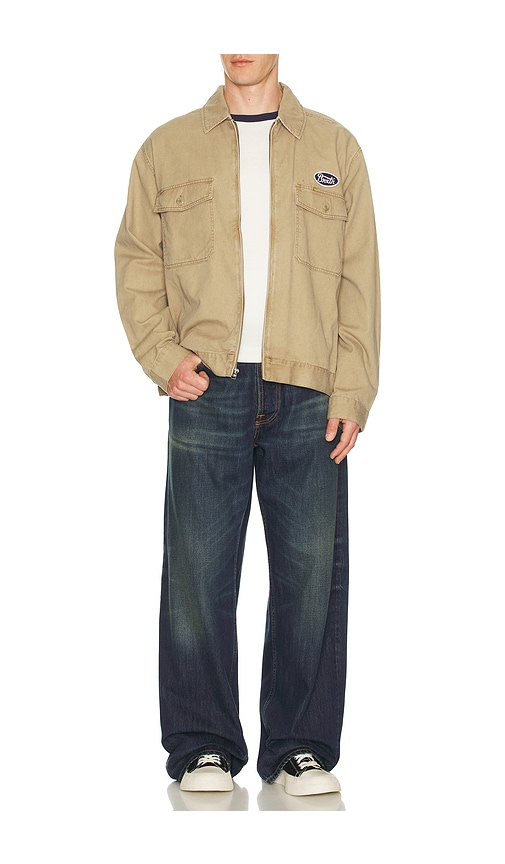  Brixton Jacke In Tan. Größe S. Also In M, L, Xl/1x. 