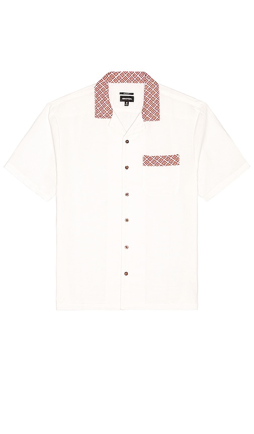 Brixton Bunker Shirt in Off White