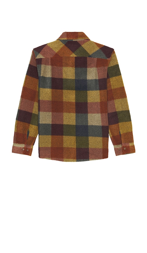 Brixton Bowery Artic Stretch Fleece Shirt In Multi