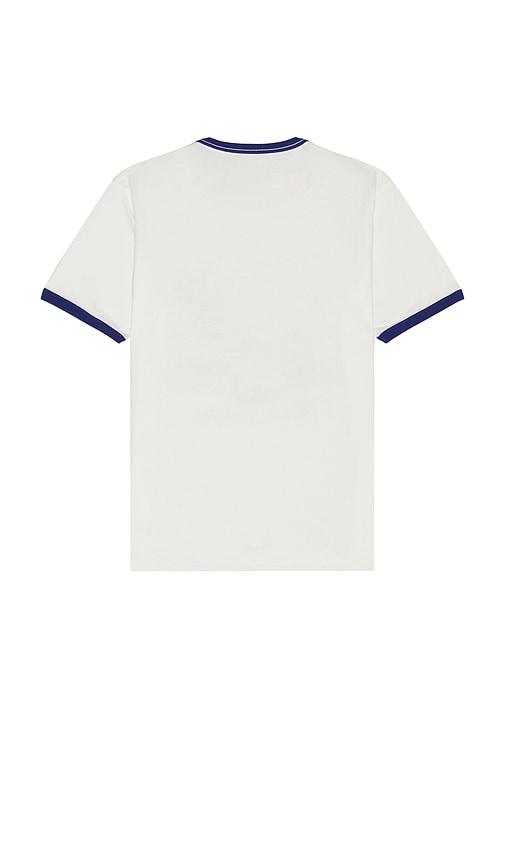 Brixton X Ford King Of The Mountains Ringer Tee In White