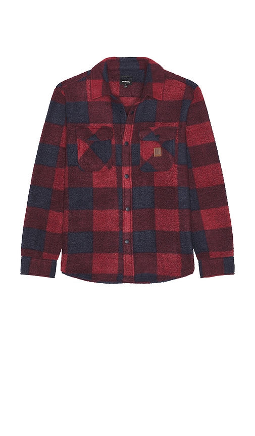 Brixton Bowery Arctic Stretch Fleece Shirt