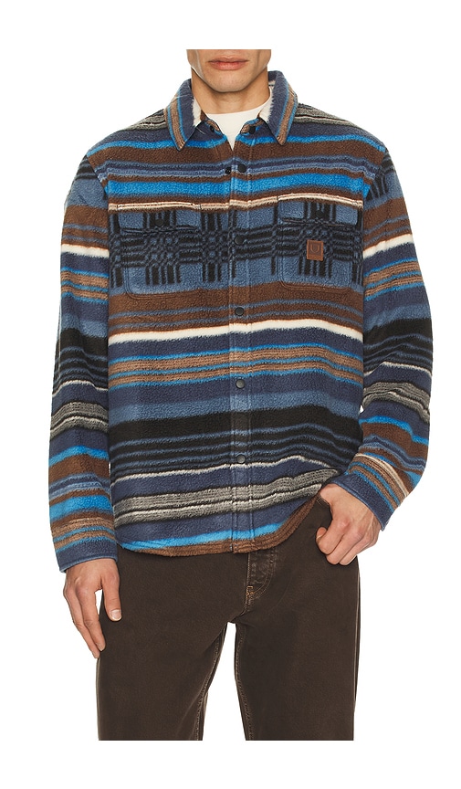Brixton Bowery Arctic Stretch Fleece Shirt