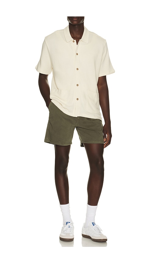  Brixton Hemd In Cream. Größe S. Also In M, L, Xl/1x. 