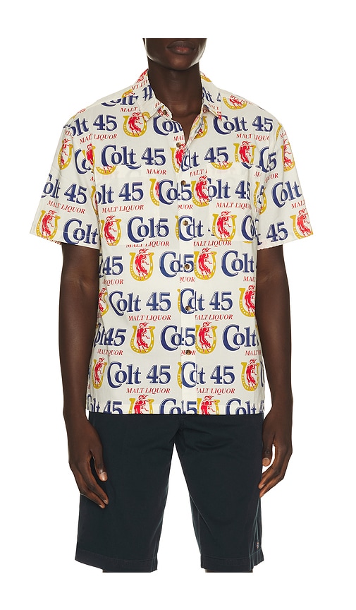 Brixton X Colt 45 Short Sleeve Shirt In Multi