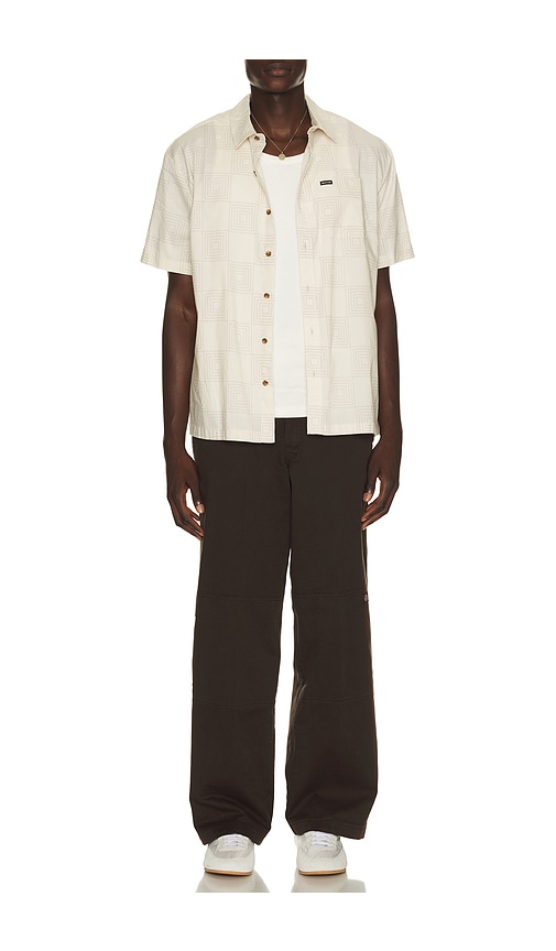  Brixton Hemd In Cream. Größe S. Also In M, L, Xl/1x. 