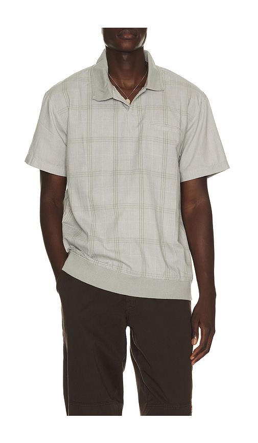 Brixton Trolly Jacquard Weekend Short Sleeve Polo In Multi