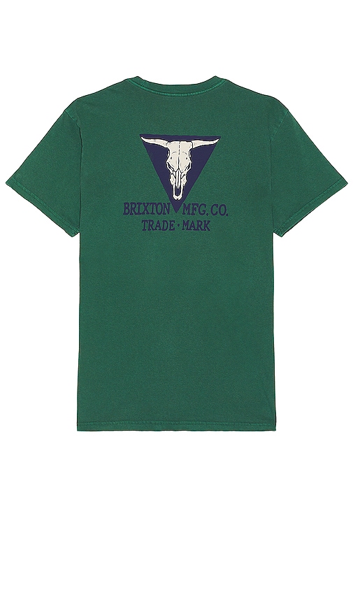 Brixton T恤 – Pine Needle Worn Wash In Pine Needle Worn Wash