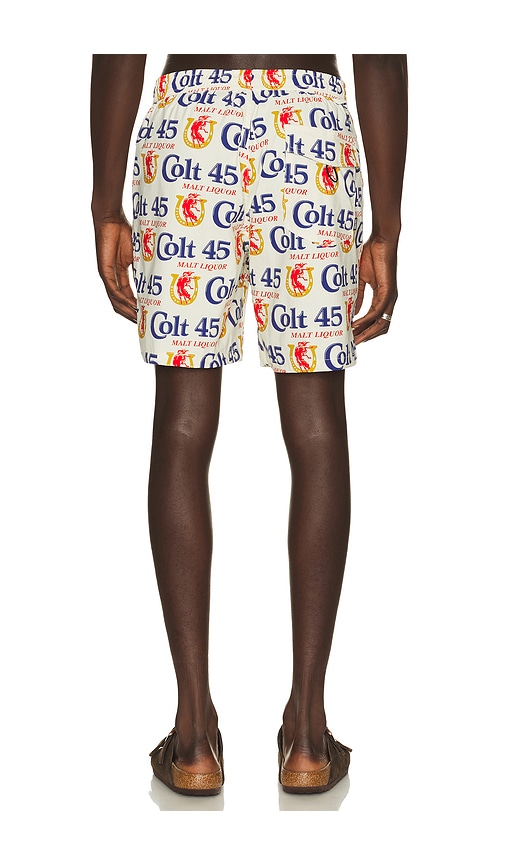  Brixton X Colt 45 7 Everyday Stretch Hybrid Short En Color Blanco Talla L  (también En M, S, Xl/1x). 