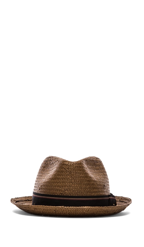 Castor Brown Straw Hat