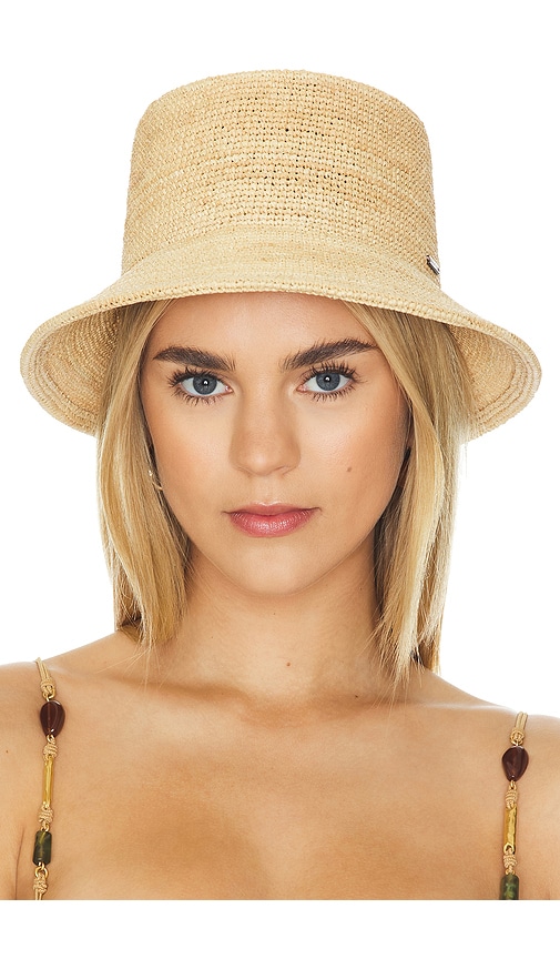 Brixton Ellee Bucket Hat In Tan