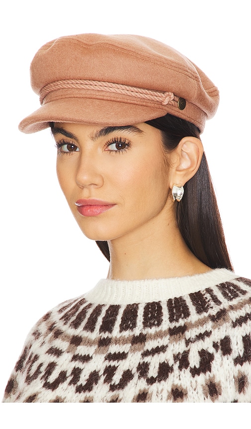 Shop Brixton Fiddler Fisherman Cap In Rose