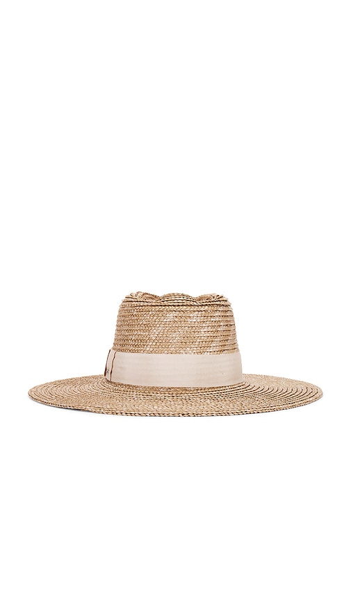  Brixton Fedora In Tan. Größe S. Also In Xs, M, L. 