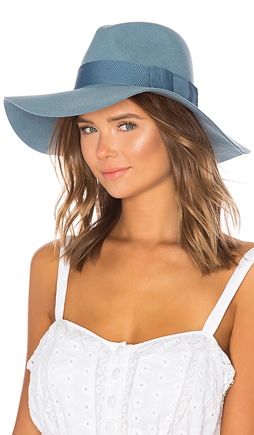 Brixton Piper Hat in Smoke Blue REVOLVE