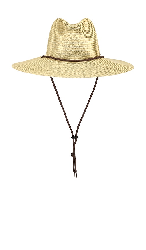 Brixton Mitch Packable Sun Hat In Neutral
