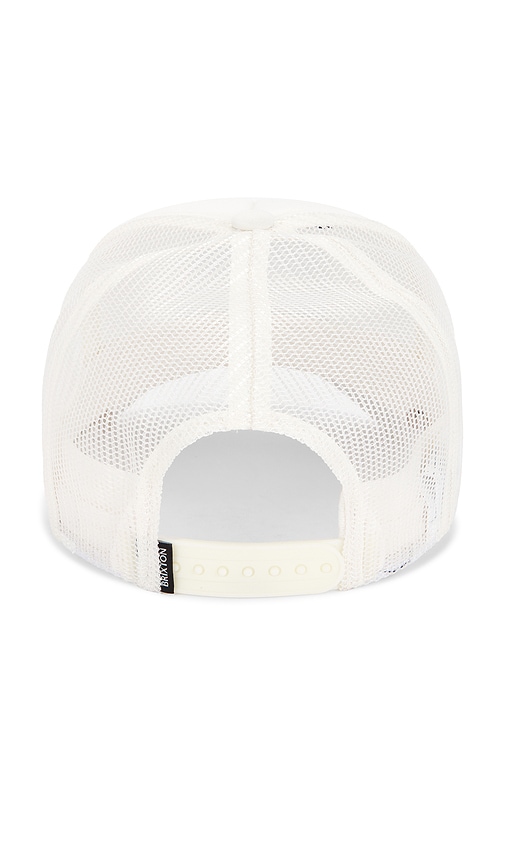  Brixton Truckermütze Sunday Cruising Club In White. 