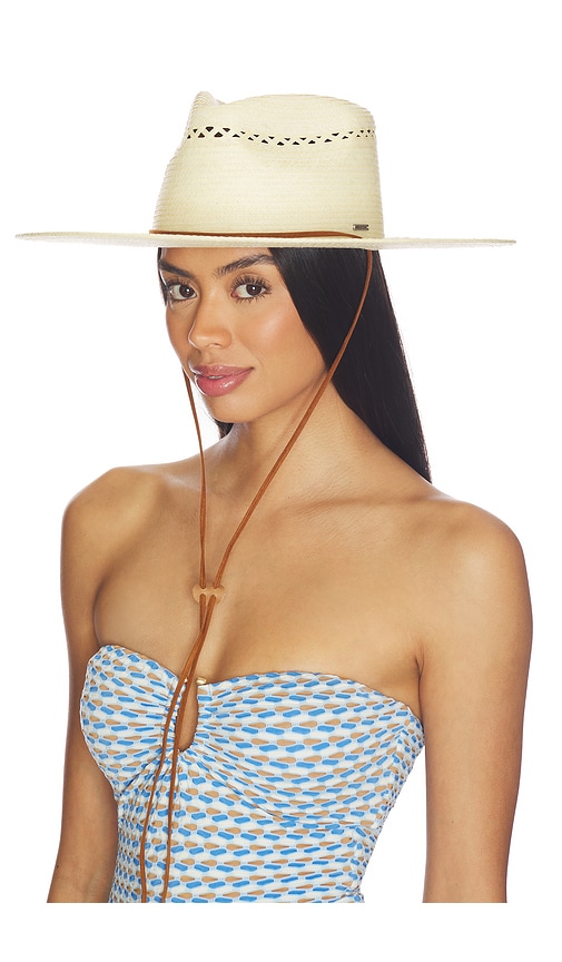 Brixton Beck Straw Rancher Hat