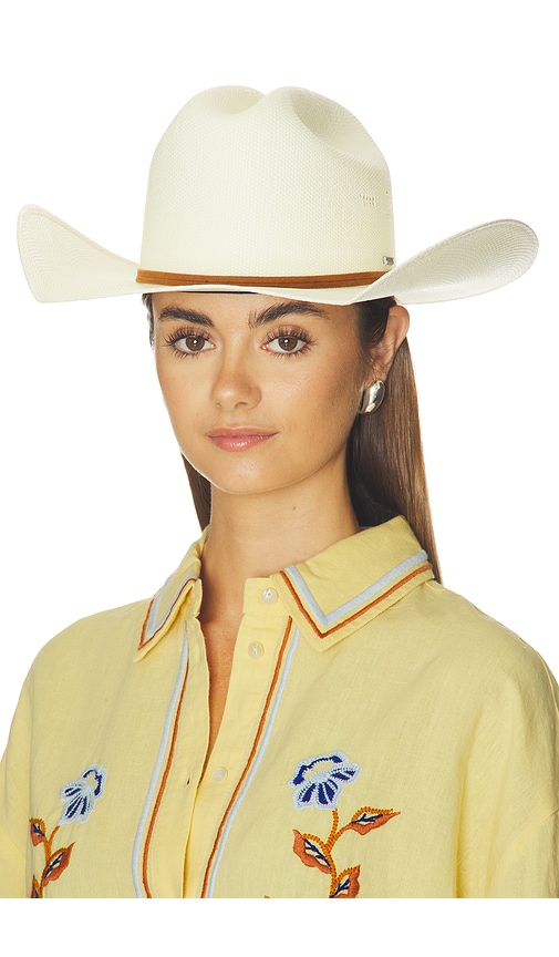 Brixton CHAPEAU DE COWBOY EN PAILLE LAREDO en Cream Taille L Also en XS S M 109 €
