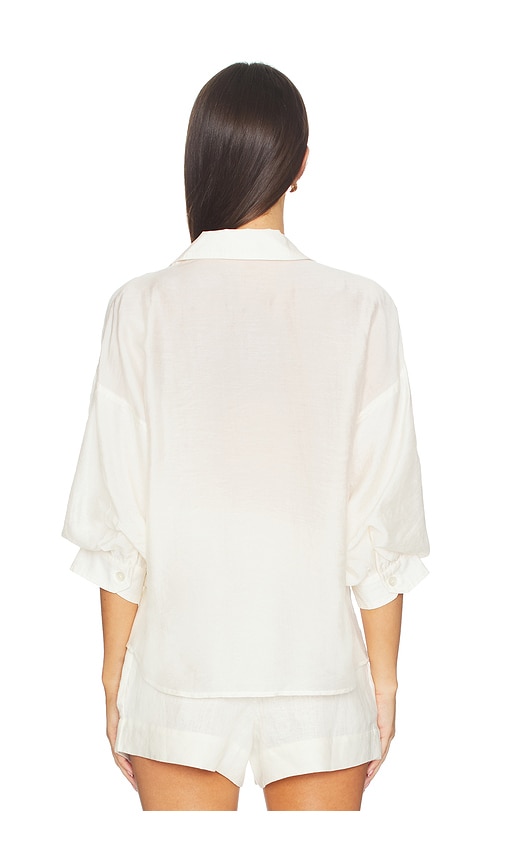  Brochu Walker Voile Hemd Kate In Cream. Größe S. Also In M, L. 