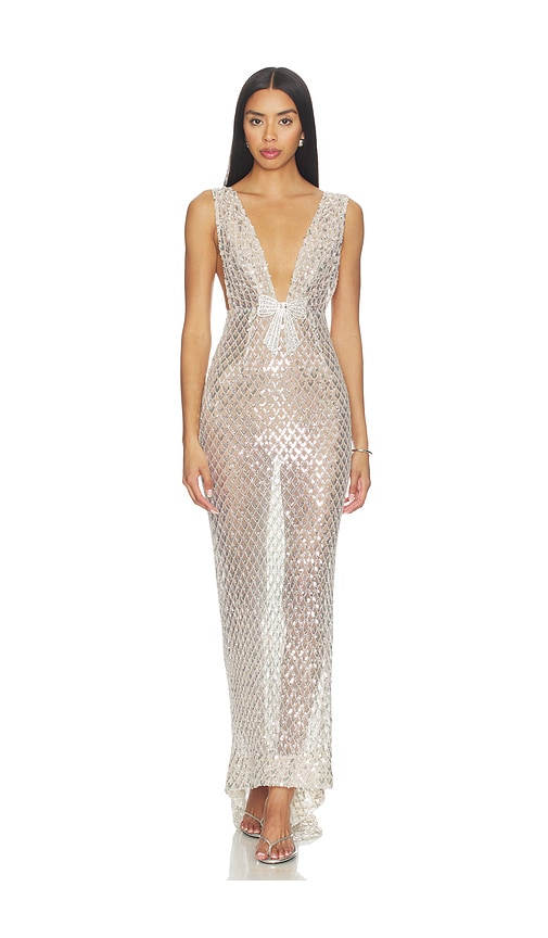 sparkly silver mini dress Silver Shimmer Sequin Mini Dress by 75 M / Silver by 75 Degrees and Fuzzy