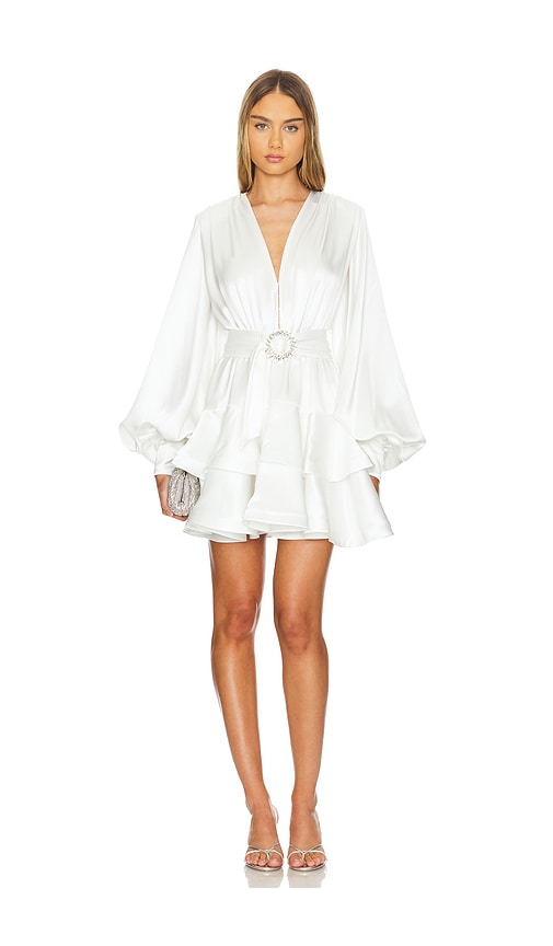 Shop Bronx And Banco Bedouin Mini Dress In White