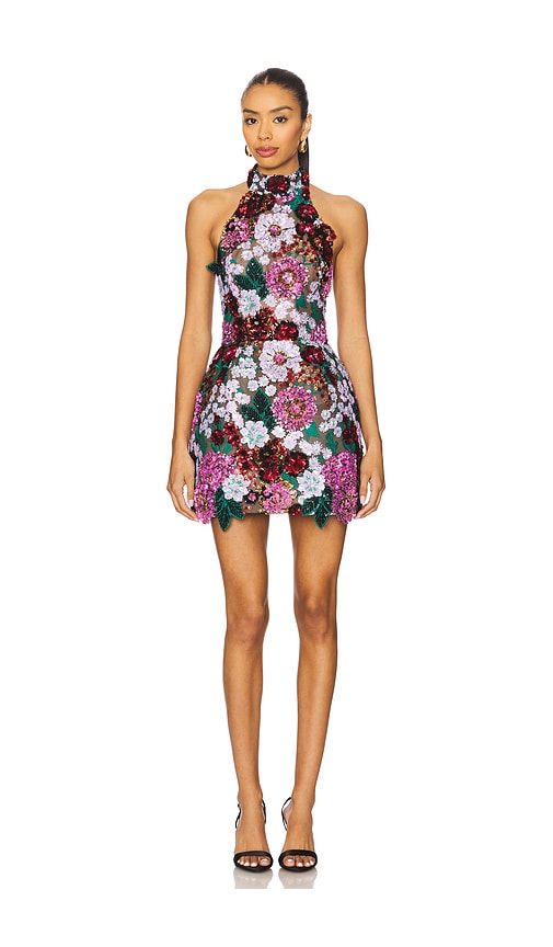 Deirdre Mini Dress in Purple. - size M (also in L)