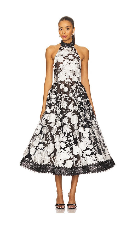 Greta Bouquet Midi Dress in ,. - size L (also in M, S, XL, XS) - Bronx and Banco - Modalova