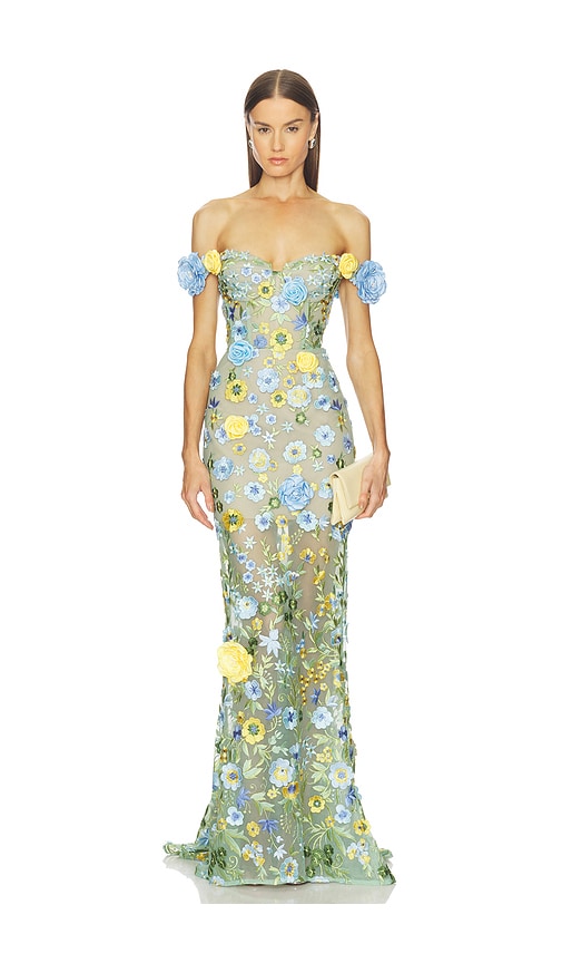 moulinette soeurs beaded dress The Harlow Dress | House of Harlow x Revolve