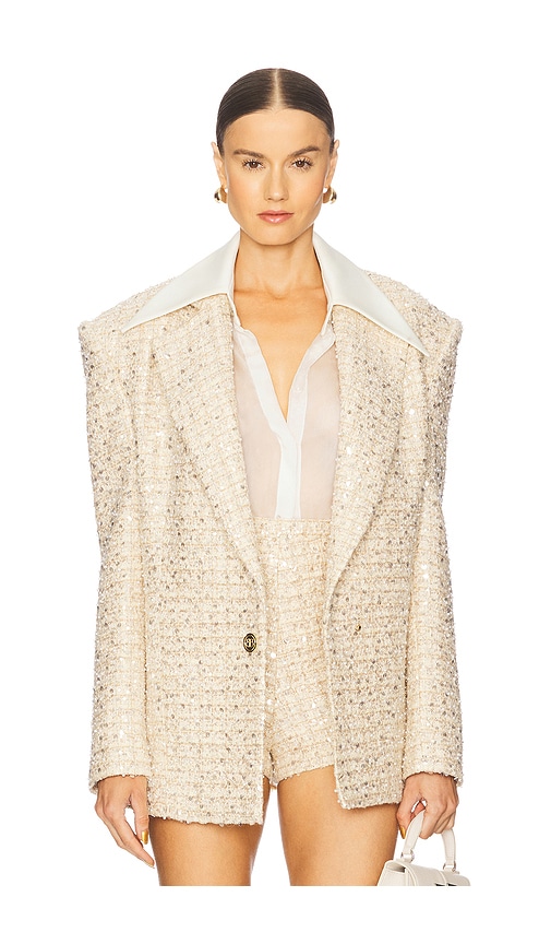 Bronx And Banco Blake Sequin Blazer In Multi