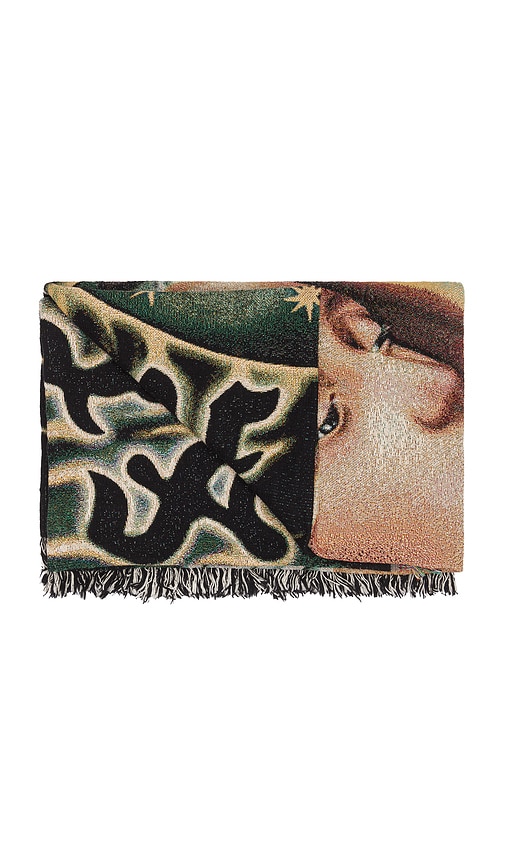  Born X Raised Guadalupe Blanket In Black. 