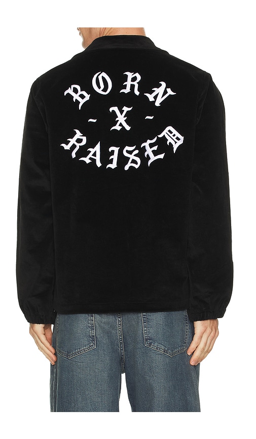 Born x Raised Zine Corduroy Coach Jacket