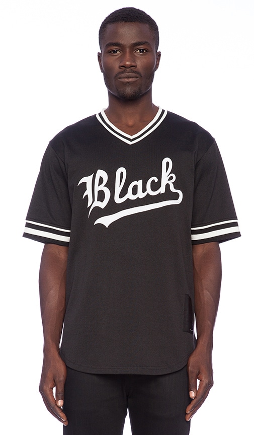 Black Scale Blvck V's Jersey in Black 